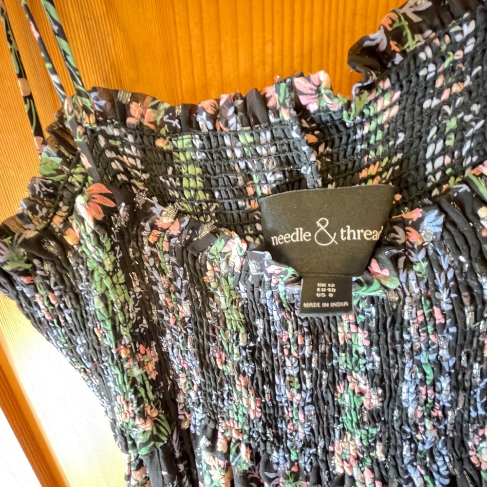 Needle & Thread floral boho top - Picture 3 of 5